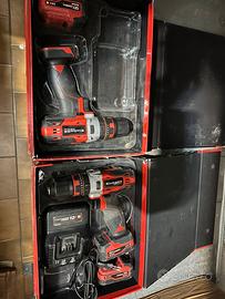 Trapano a batteria a percussione