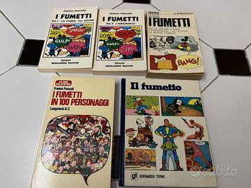 4 Libri sui Fumetti degli anni '70