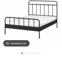 N. 2 Letto in ferro IKEA matrimoniale