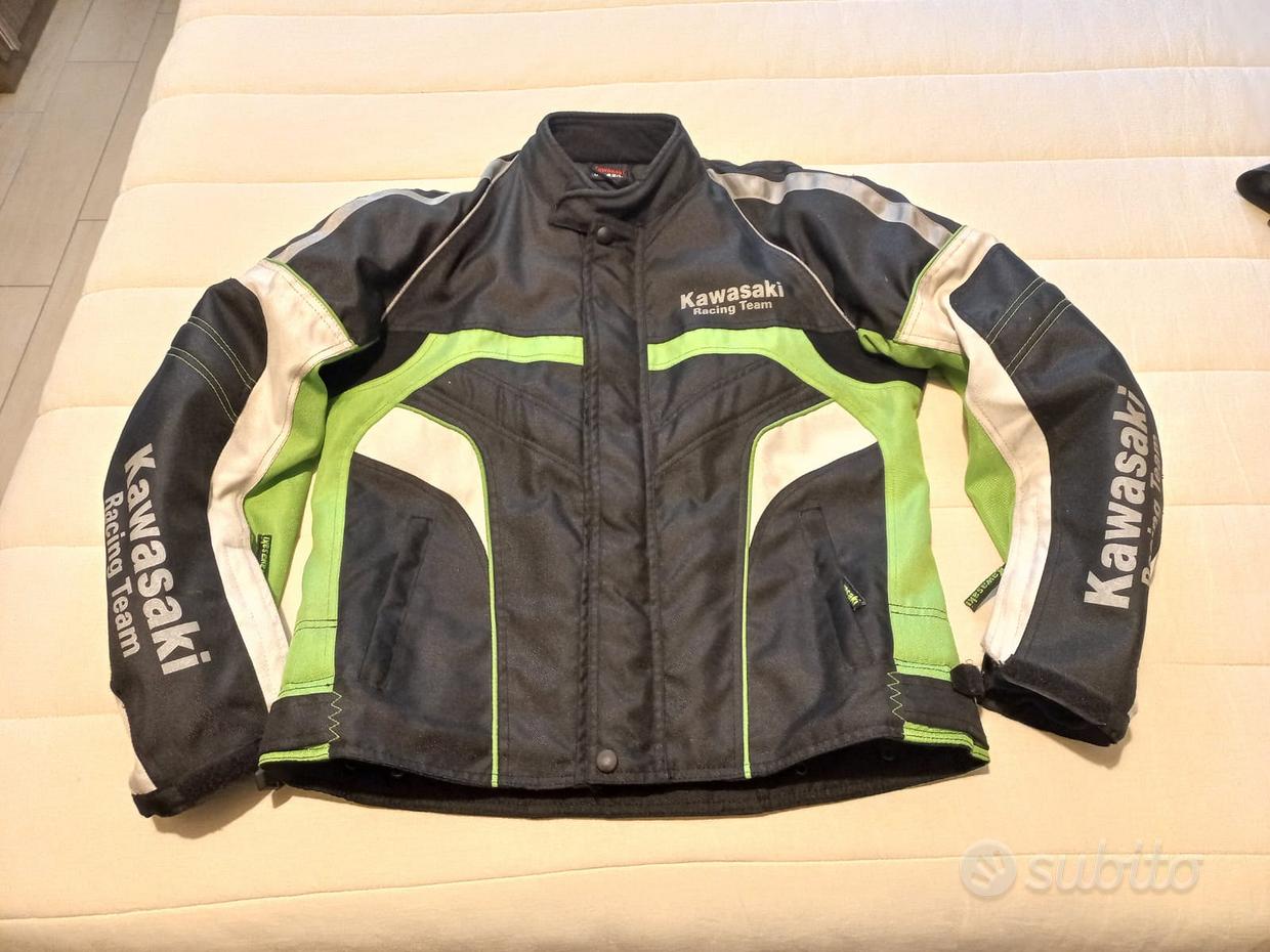 Giacche Giubbotto Pelle Moto Kawasaki Giacca Kawasaki Accessori E