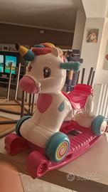 Dondolo Cavalcabile Unicorno