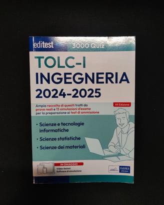TOLC-I ingegneria 2024-2025