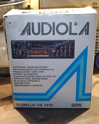autoradio audiola anno 1992