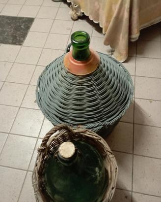 damigiane di vetro per alimenti 