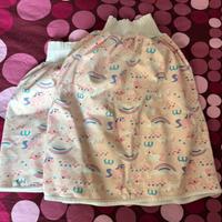 Due gonne pannollino per bambina