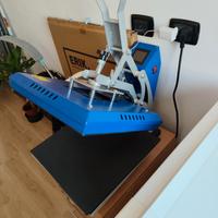 pressa a caldo e plotter da intaglio 