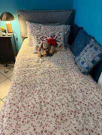 Letto singolo contenitore con materasso