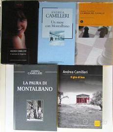 5 libri di Andrea Camilleri
