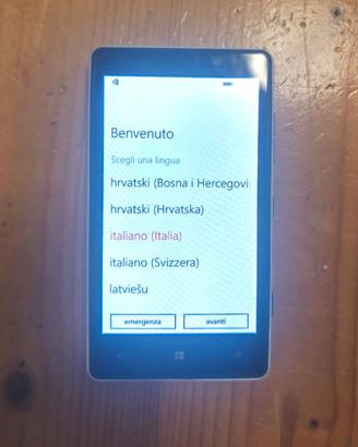 Nokia Lumia 820 bianco