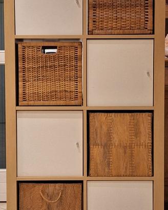 Scaffale libreria vintage