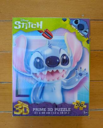 Disney, Stitch, Prime 3D puzzle, 31 x 46 cm, 200 p