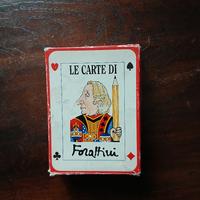 Forattini. carte da gioco Modiano