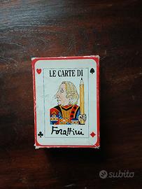 Forattini. carte da gioco Modiano