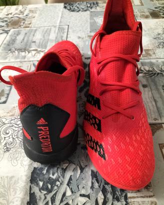 Scarpette da calcetto Adidas Predator +omaggio pal
