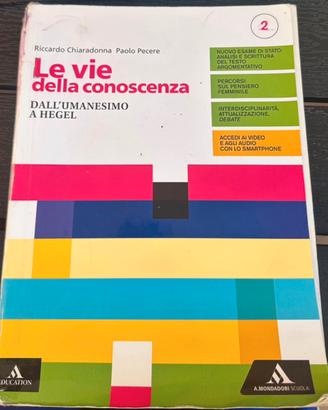 Le vie della conoscenza (dall’umanesimo a Hegel)
