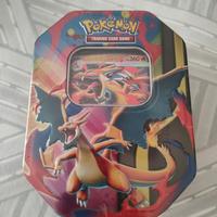 Tin Pokemon MEGA CHARIZARD Y EX - NUOVA SIGILLATA 