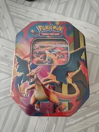 Tin Pokemon MEGA CHARIZARD Y EX - NUOVA SIGILLATA 