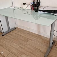 Scrivania vetro temperato PC /ufficio 