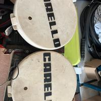 Coppia fendinebbia carello sirio rally  da 20cm