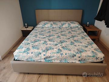 Letto matrimoniale contenitore