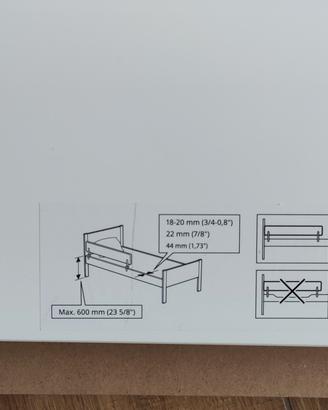 spondine letto ikea
