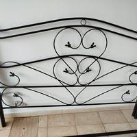 letto in ferro battuto 
