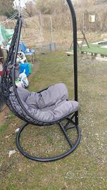 Sedia sospesa dondolo