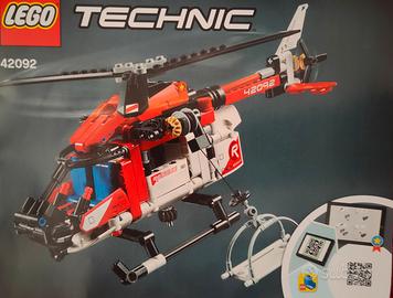 Lego Technic 42092 Elicottero da salvataggio