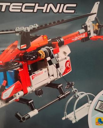 Lego Technic 42092 Elicottero da salvataggio