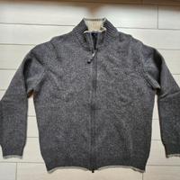 Cardigan Marina Yachting da uomo pura lana vergine