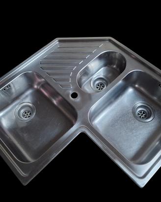 Lavabo inox Franke triangolare