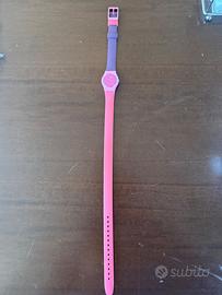 Swatch doppio giro rosa