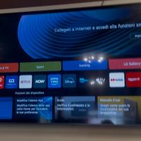 Tv lg web OS uhd 86 pollici smart con IA integrata