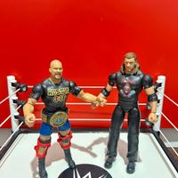 WWE Mattel Action Figures Triple H e Steve Austin