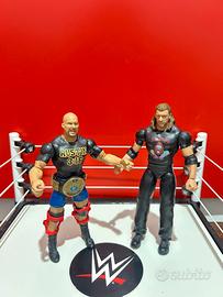 WWE Mattel Action Figures Triple H e Steve Austin