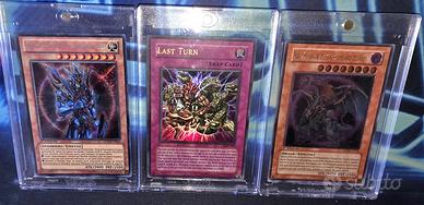Yu-Gi-Oh! 3 carte rare BLS Chaos Dragon Last Turn