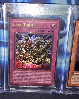 Yu-Gi-Oh! 3 carte rare BLS Chaos Dragon Last Turn