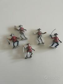 Soldatini scala 1/32 giubbe rosse