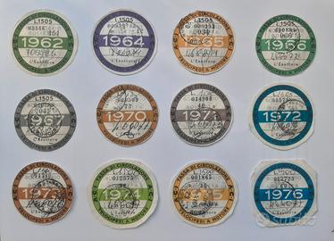 Bolli tassa di circolazione Vespa 50