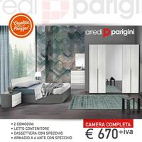 Camera da letto moderna-