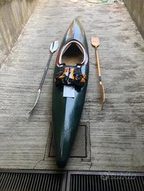 Kayak in Vetroresina + Equipaggiamento Completo