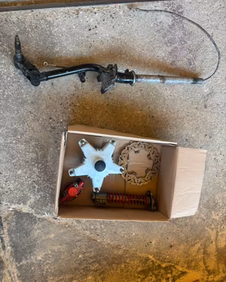 Forcella a disco vespa