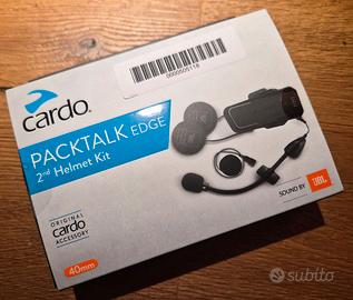 Cardo kit secondo casco Packtalk Edge NUOVO!!
