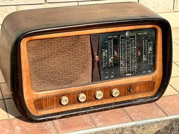 Radio minerva d’epoca a valvole vintage