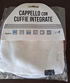 cappello con cuffie integrate