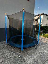 TRAMPOLINO ELASTICO PER BAMBINI (DIAMETRO 244 cm)