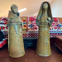 Ceramica sarda Oristano scaldini sardegna 1900