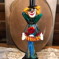 Pagliaccio in vetro di Murano