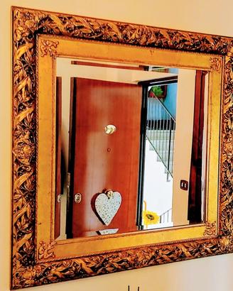Specchio per ingresso completo di cornice splendid
