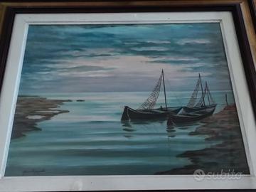 Dipinto le barche (Rif. 14)